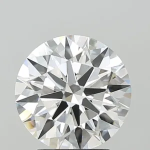 3.06 Carat Round F VVS2 Lab Diamond
