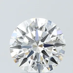 3.06 Carat Round F VVS2 Lab Diamond