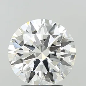 3.06 Carat Round F VVS2 Lab Diamond