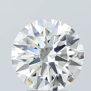 3.06 Carat Round F VVS2 Lab Diamond