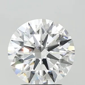 3.07 Carat Round E VVS2 Lab Diamond
