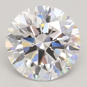 3.07 Carat Round E VVS2 Lab Diamond