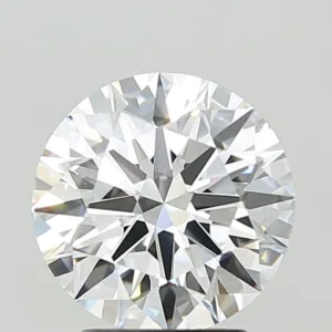 3.07 Carat Round E VVS2 Lab Diamond