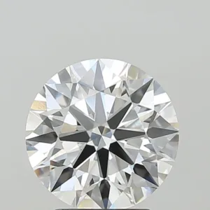 3.07 Carat Round E VVS2 Lab Diamond
