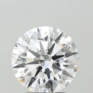 3.07 Carat Round E VVS2 Lab Diamond