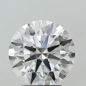 3.07 Carat Round E VVS2 Lab Diamond