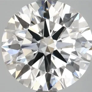 3.07 Carat Round E VVS2 Lab Diamond