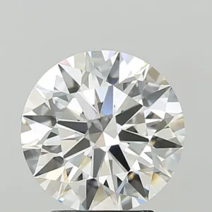 3.07 Carat Round F VVS2 Lab Diamond