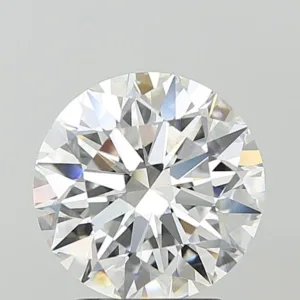 3.07 Carat Round F VVS2 Lab Diamond