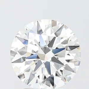 3.07 Carat Round F VVS2 Lab Diamond