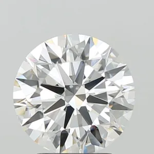 3.07 Carat Round F VVS2 Lab Diamond