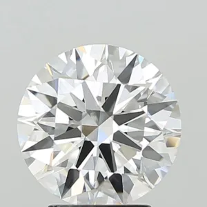 3.07 Carat Round F VVS2 Lab Diamond