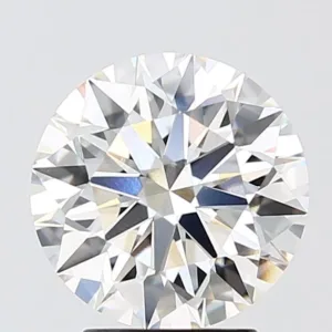 3.07 Carat Round F VVS2 Lab Diamond