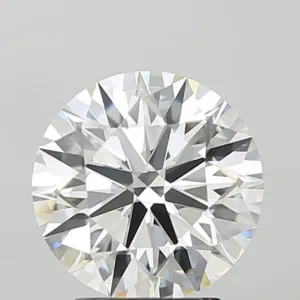 3.07 Carat Round F VVS2 Lab Diamond