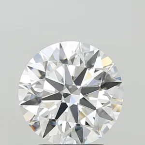 3.07 Carat Round F VVS2 Lab Diamond