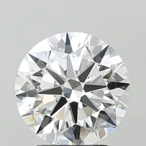 3.07 Carat Round F VVS2 Lab Diamond