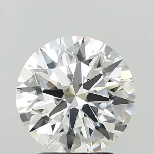 3.07 Carat Round F VVS2 Lab Diamond