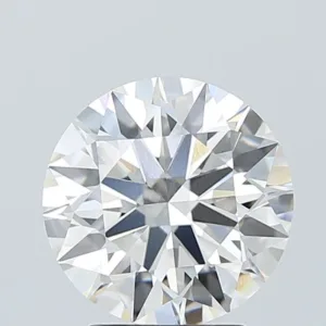 3.07 Carat Round F VVS2 Lab Diamond