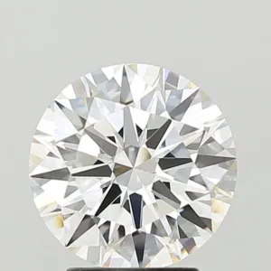 3.07 Carat Round F VVS2 Lab Diamond