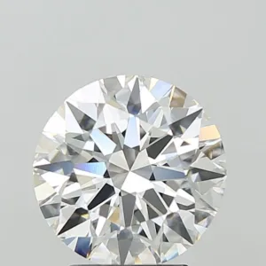 3.07 Carat Round F VVS2 Lab Diamond
