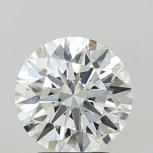 3.08 Carat Round E VVS2 Lab Diamond