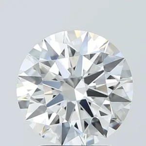3.08 Carat Round E VVS2 Lab Diamond