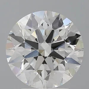 3.08 Carat Round E VVS2 Lab Diamond