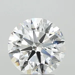 3.08 Carat Round E VVS2 Lab Diamond