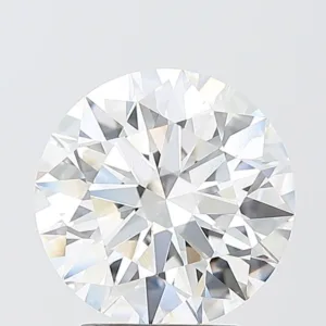 3.08 Carat Round E VVS2 Lab Diamond