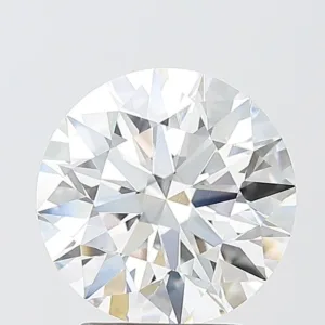 3.08 Carat Round E VVS2 Lab Diamond