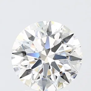 3.08 Carat Round E VVS2 Lab Diamond