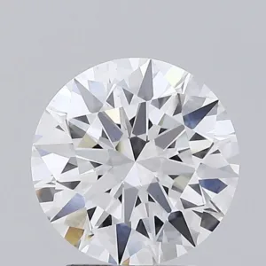 3.08 Carat Round E VVS2 Lab Diamond