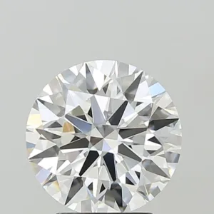 3.08 Carat Round E VVS2 Lab Diamond
