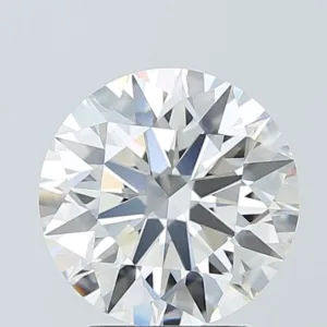 3.08 Carat Round E VVS2 Lab Diamond