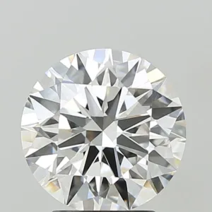 3.08 Carat Round E VVS2 Lab Diamond