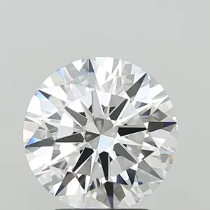3.08 Carat Round E VVS2 Lab Diamond