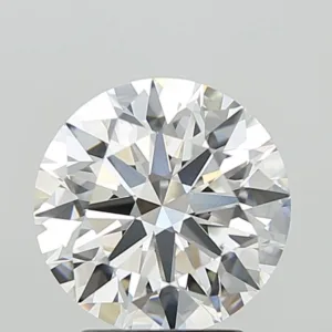3.08 Carat Round E VVS2 Lab Diamond