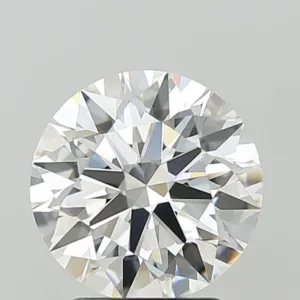 3.08 Carat Round E VVS2 Lab Diamond
