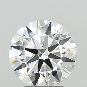 3.08 Carat Round E VVS2 Lab Diamond