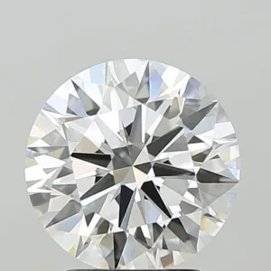 3.08 Carat Round E VVS2 Lab Diamond