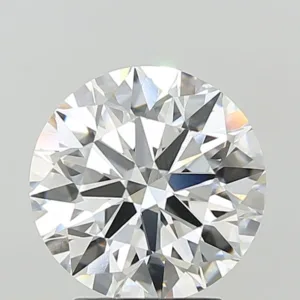 3.08 Carat Round E VVS2 Lab Diamond
