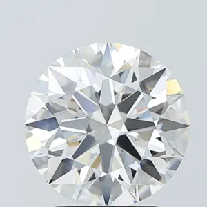 3.08 Carat Round E VVS2 Lab Diamond