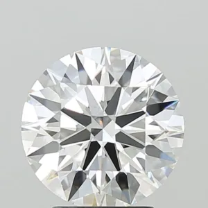 3.08 Carat Round E VVS2 Lab Diamond