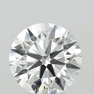 3.08 Carat Round F VVS2 Lab Diamond