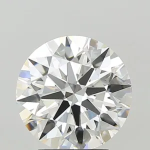 3.08 Carat Round F VVS2 Lab Diamond