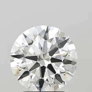 3.08 Carat Round F VVS2 Lab Diamond