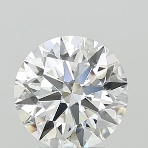 3.08 Carat Round F VVS2 Lab Diamond