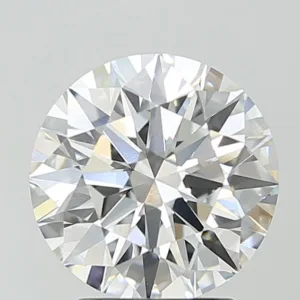 3.08 Carat Round F VVS2 Lab Diamond