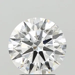 3.08 Carat Round F VVS2 Lab Diamond