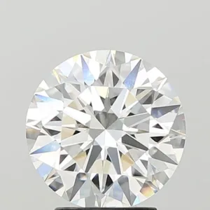 3.08 Carat Round F VVS2 Lab Diamond